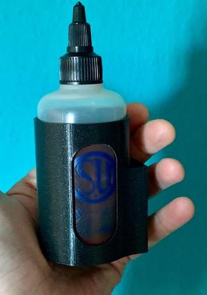 Volvo P1800 holder for carburetor oil bottle