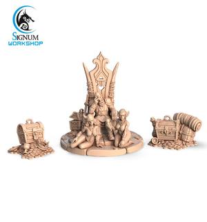 Scenery Elements from the Skagard Throne Room