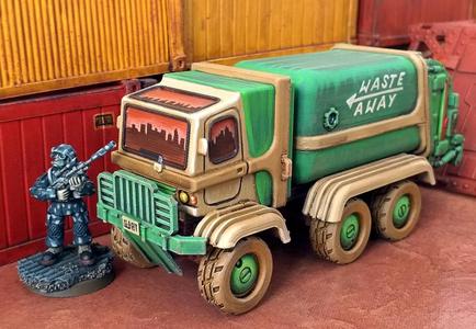 Garbage Truck - 28mm