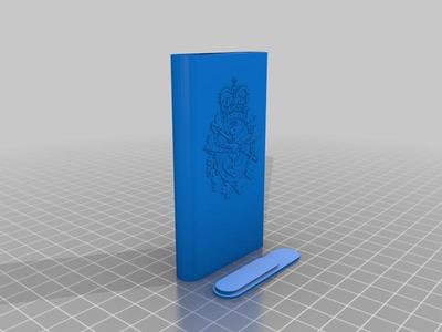 Cigarette Case with Canadian Armed Forces Emblem