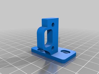 Cr Touch Mount for Ender 3 V2 Cluck Duct fan shroud