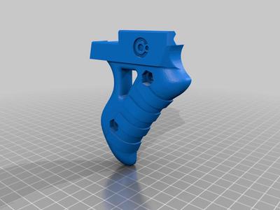 Airsoft Fore Grip and Adapter