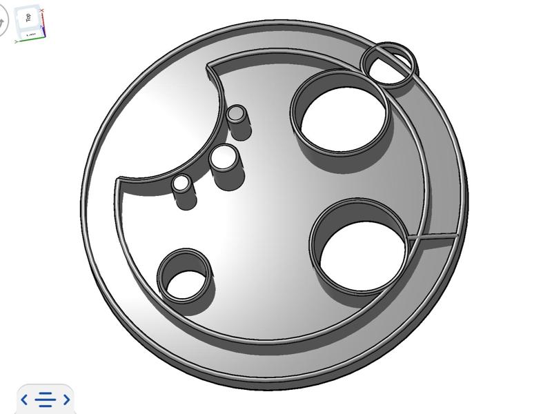 Doctor Who Gallifreyan Symbol Disk