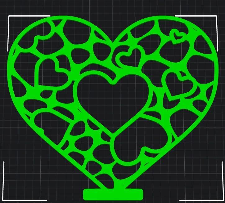 Voronoi Heart Art   