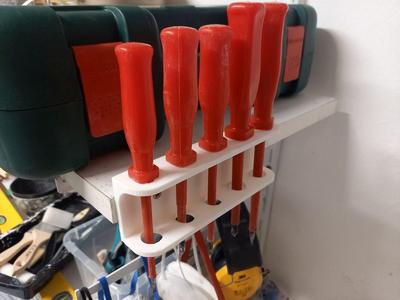 Screwdriver holder - 5 pieces