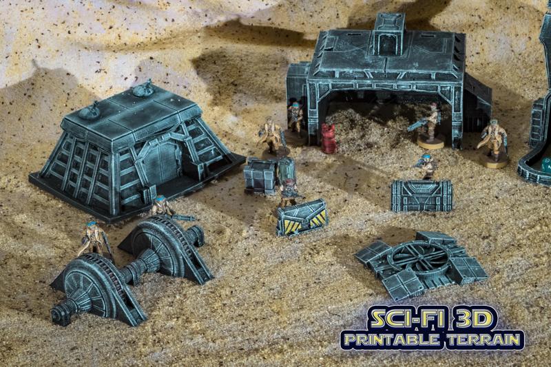 Sci fi terrain Bundle