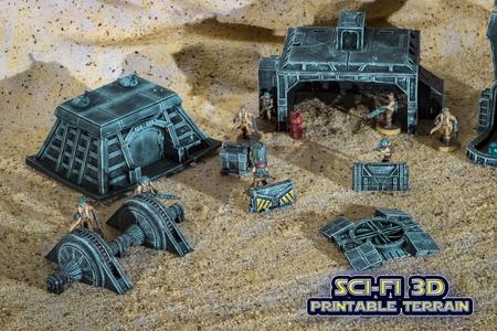 Sci fi terrain Bundle