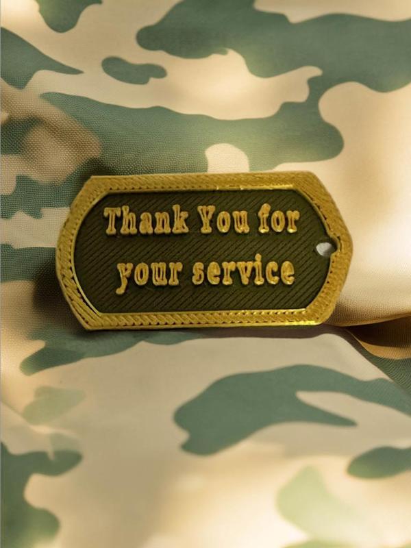 Thank you for your service