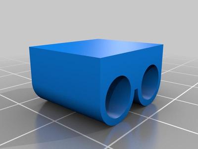Tiny Trainer vtol dowel mount (for quad arms)