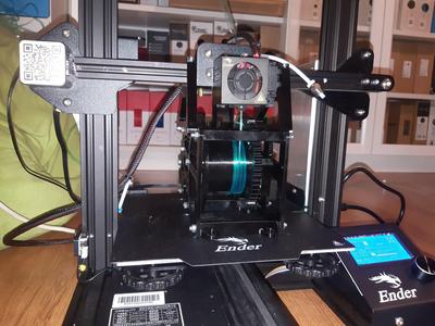 PET bottle recycler with attachment to Ender 3 Pro