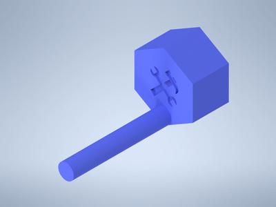 Wall mount Rod Arrangement