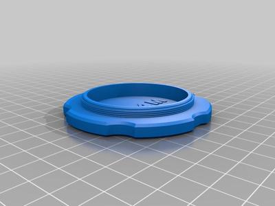 Dust cover for astrophotography/telescope/ZWO cameras