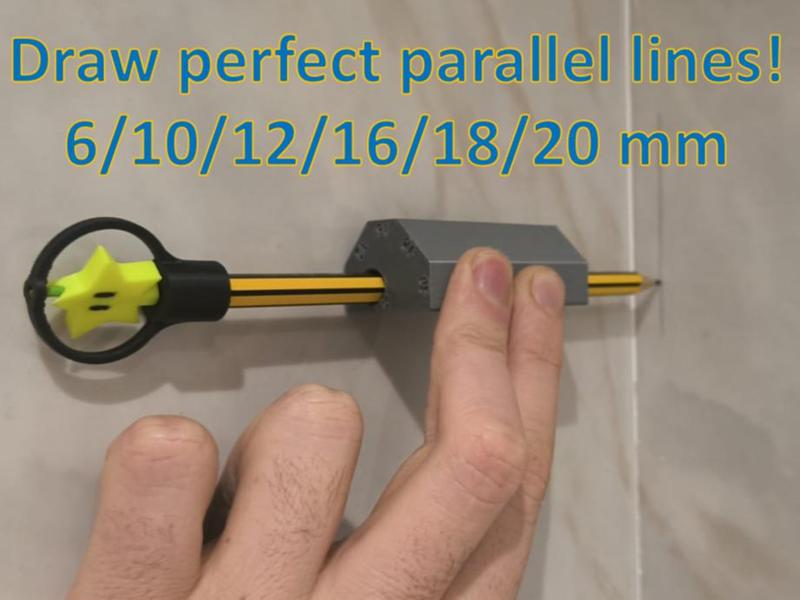 Multi Margin Parallel Scriber 6/10/12/16/18/20mm