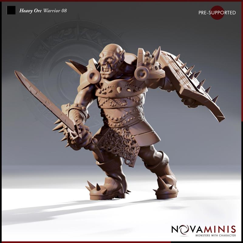Heavy Orc Warrior 08