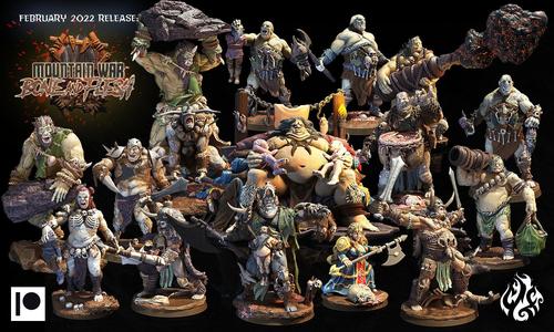 February '22 Release - Mountain War: Bone and Flesh Bundle
