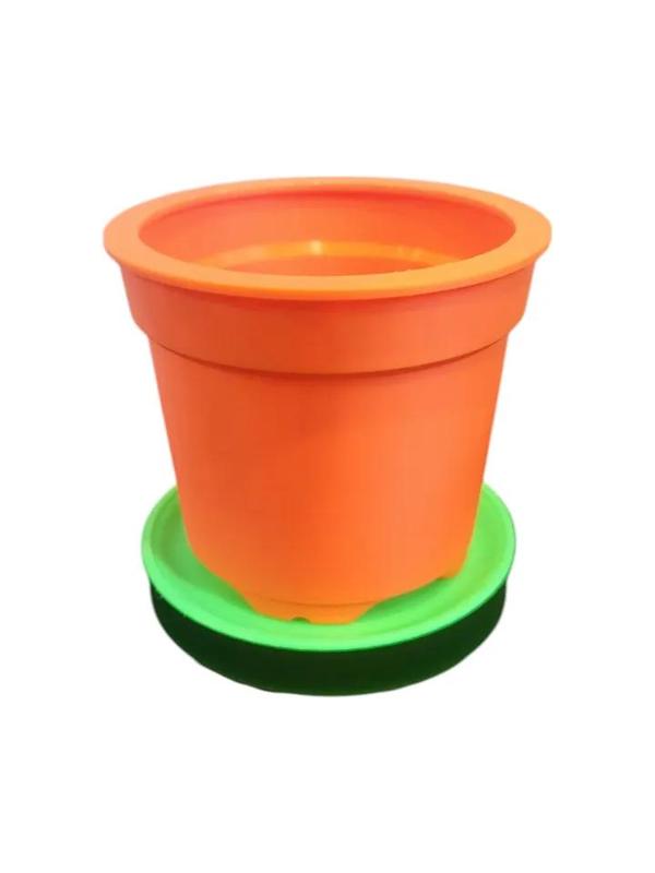Small Plant Pot with Saucer   