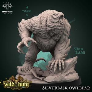 Silverback Owlbear
