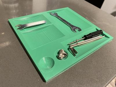 Small parts tray