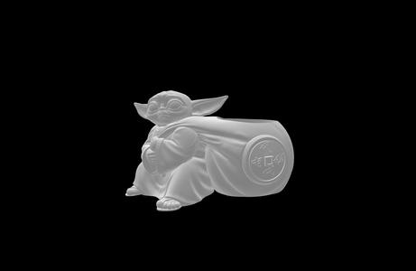 Baby Yoda Vase