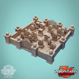 Graveyard Terrain (pre-supported included)