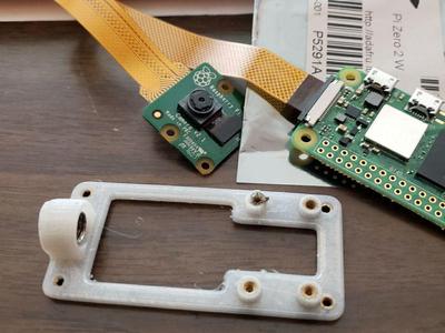 Raspberry Pi Zero and camera mount
