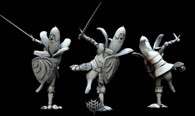 Peeled Paladin (Pose 2 of 3)