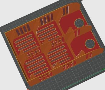 Tea Organizer thicker walls   