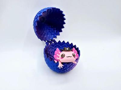 Print In Place Dragon Egg - No screwing   