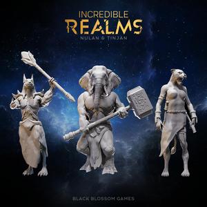 IR01M011 Animal Monsters :: Incredible Realms Nulan & Tinjan