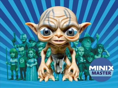 gollum minix figure   
