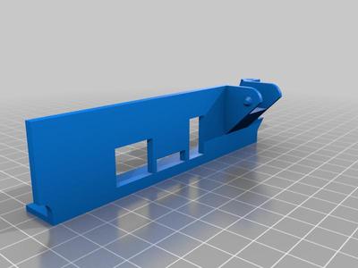 Ender 3 Rear Case for SKR 2 with Bed Cable Chain Mount