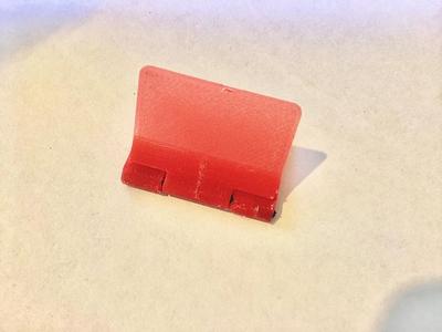 Thin hinge (No materials required)   