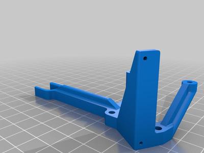 Ender 3 V2 Low-Effort Fan Mount for Micro-Swiss Direct Drive Extruder