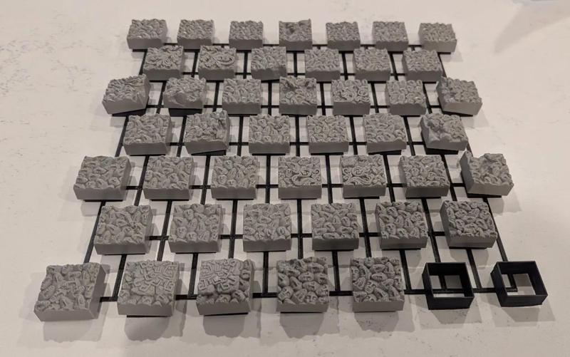 Kingdom Death Ultimate Showdown Board Priming/Painting Helper   