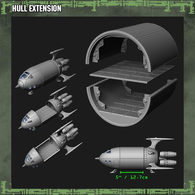 Hull Extension Module