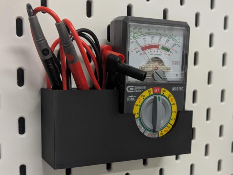 Commercial Electric Multimeter Holder for SKADIS
