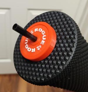 Bumper Plate Straw Topper