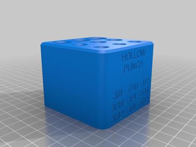 Harbor Freight Hollow Punch Set Holder