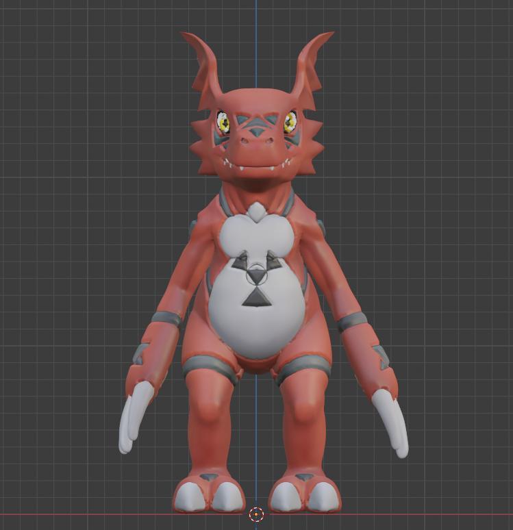 BASIC GUILMON FIGURE