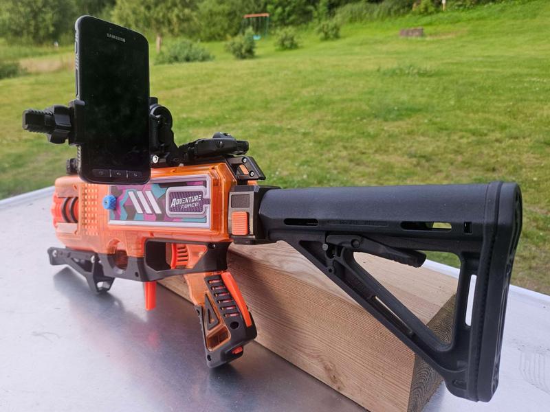 Picatinny Phone mount - Fits most phones.