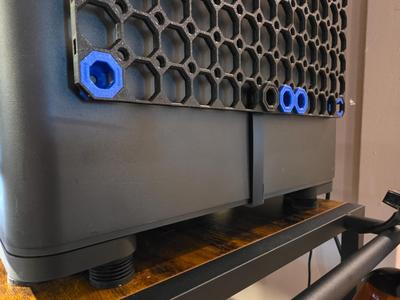 Multiboard locking strap-AMS Glass Slider Riser V5