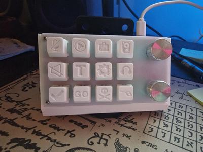 Macro Keypad Key Caps