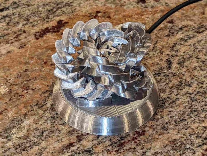 Triple Gear Low Profile Motorized Base