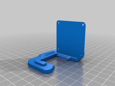 Ender 3 Fan Upgrade With Support Tab Uses Stock Fan