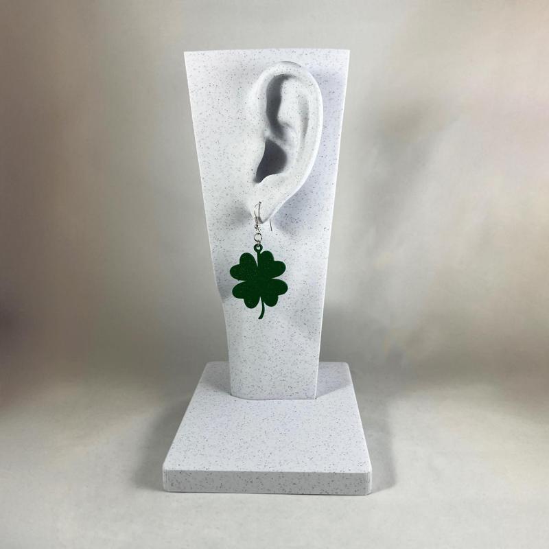 Compact Life-Sized Earring Display Stand - Commercial License Included