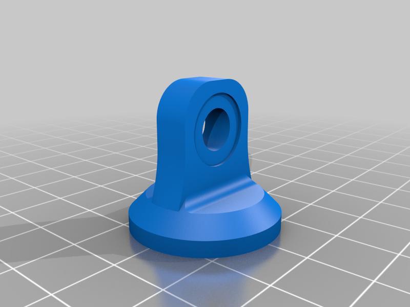 Swivel mount for boom microphones