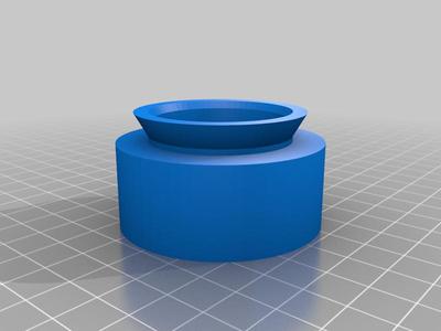 Adapter to mount Vanox darkfield condenser onto BH2 microscope