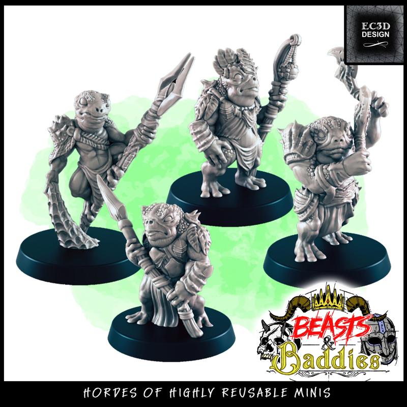 Support-Free Bullywugs [Beasts and Baddies]