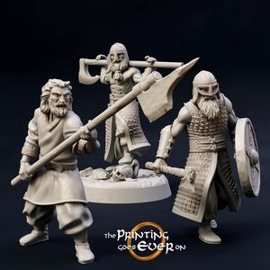Wildlings Warband - Modular - Presupported