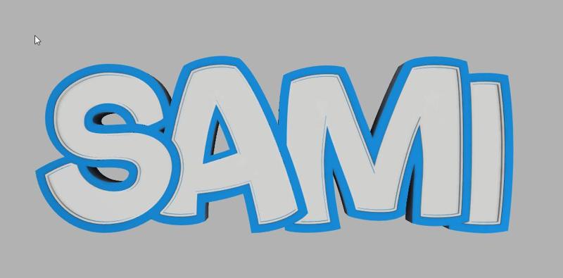 Prenom lumineux Sami